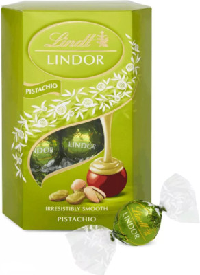 Lindt LINDOR Praliny Pistachio, Milk Chocolate Candies 200 g (7.06oz)