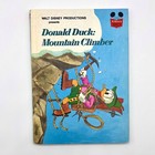 Vintage Book Disney’s Donald Duck Mountain Climber 1978 Hardcover