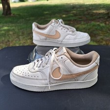 Nike Court Vision Low Womens Size 11 Athletic Casual Shoes Sail White DH3158-103