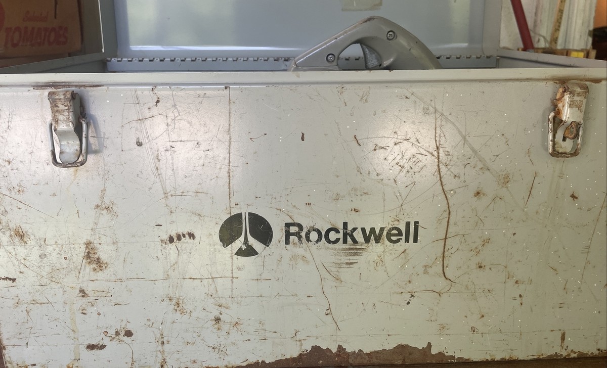 Vintage Rockwell Model 653 EHD Versa-Plane Planer w/Wrench & Orig