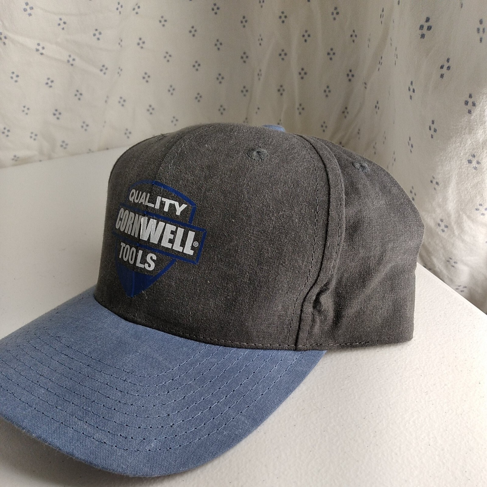 QUALITY CORNWELL TOOLS BASEBALL HAT Cap GRAY and … - image 2