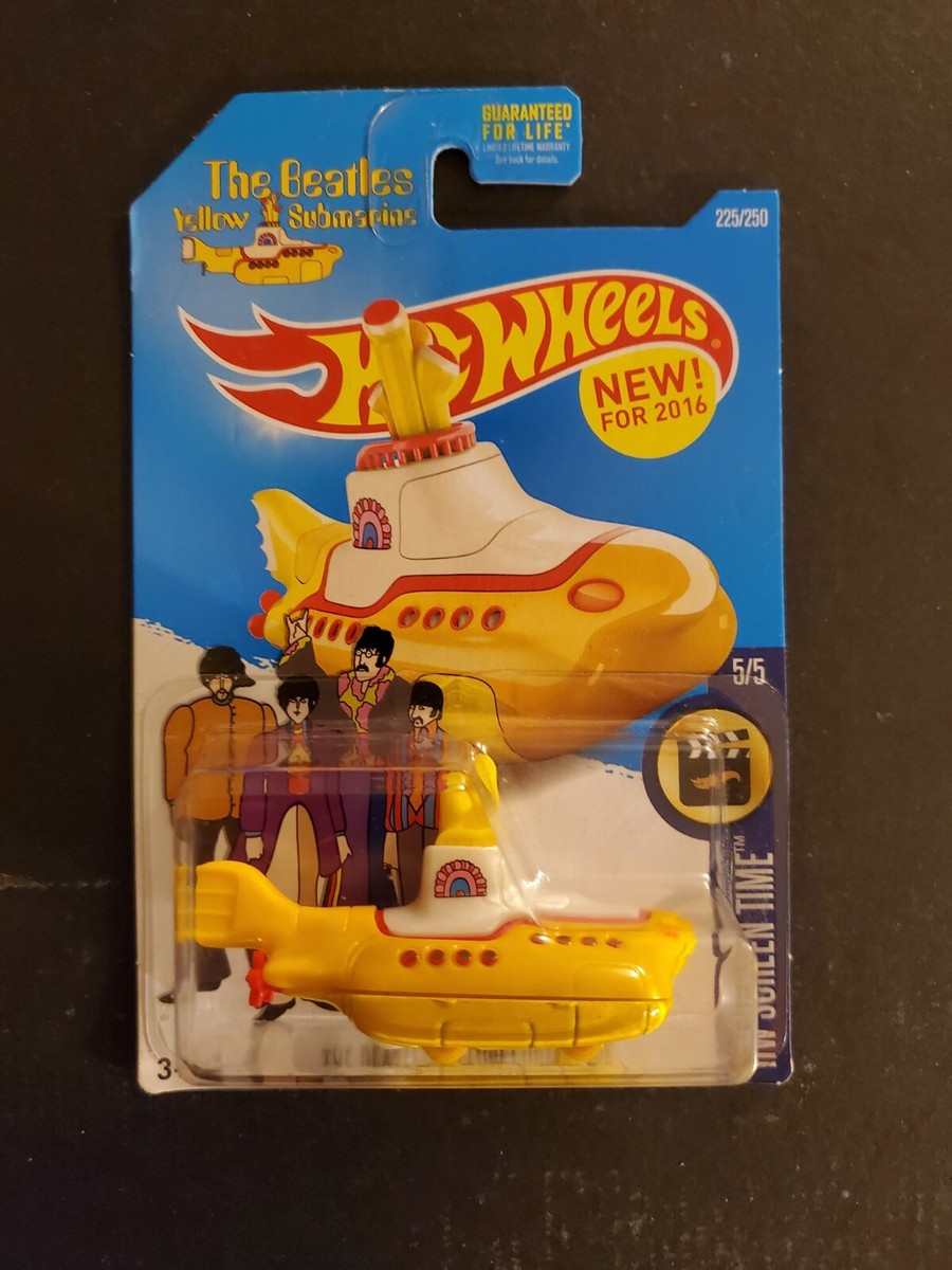 2016 Hot Wheels HW Screen Time #5/5, The Beatles Yellow