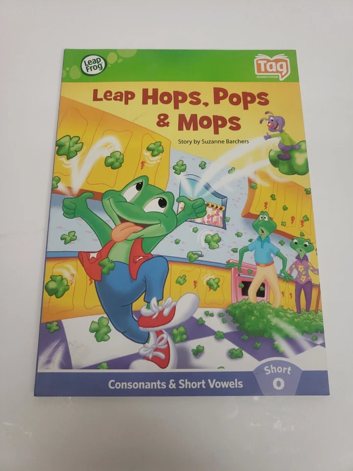 Leap Frog Tag Reader LEARN TO READ Short Vowels Book Set of 6 Soft Books Bundle - Image 4 of 4