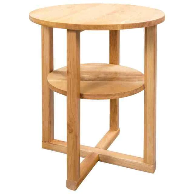 vidaXL 40x50cm Solid Oak Wood Side Table - 247044 (Brown) - image 1 of 1