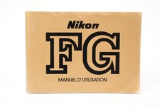 Nikon FG User Manual In French .