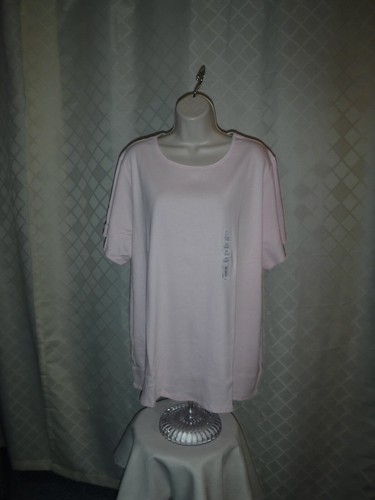 Size Plus Short Sleeve Women's T-Shirts ,3X,2X,1X,0X,Croft & Barrow Multi Color - Picture 409 of 679