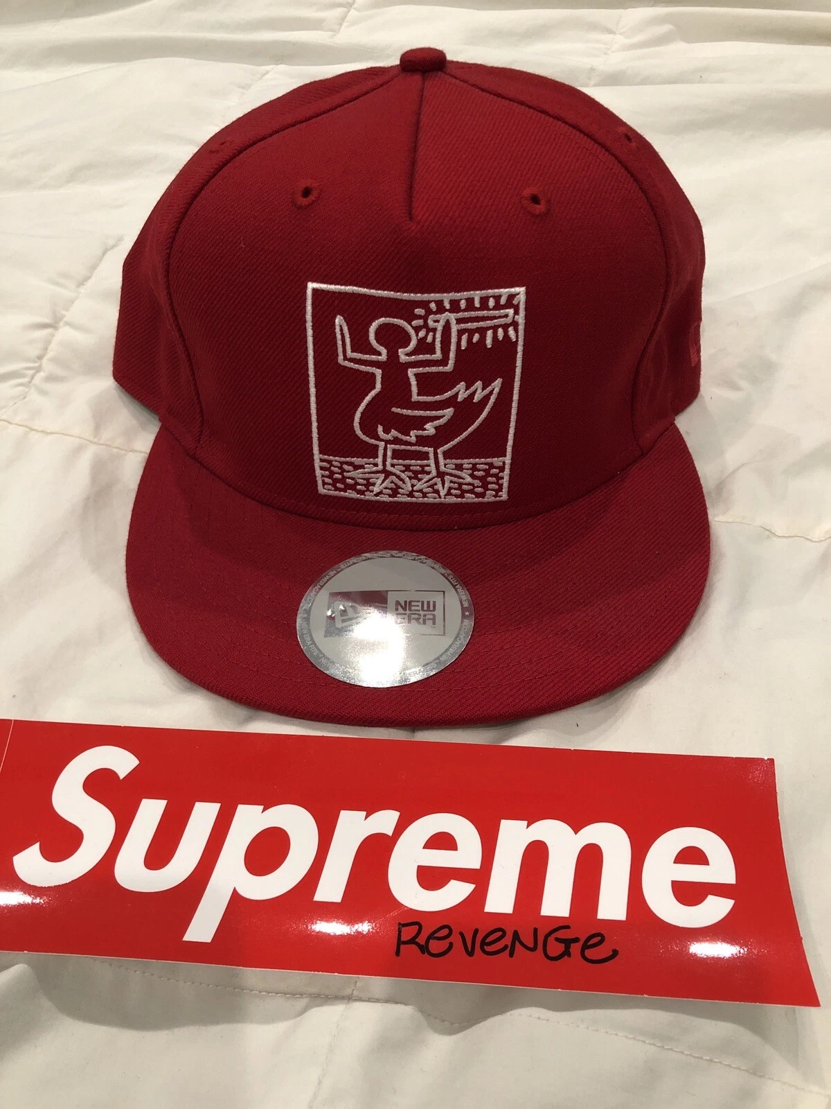 Casquette rouge Supreme M. McLaren neuve avec étiquettes/d/s s/s09