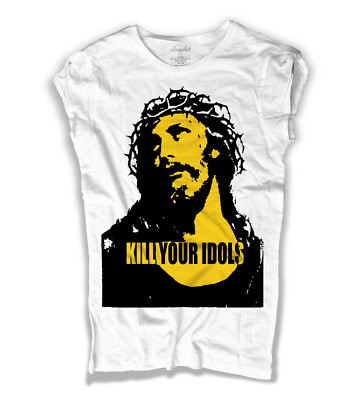 Damen T-Shirt KILL YOUR IDOLS Axl Rose Roses Rock Amazink
