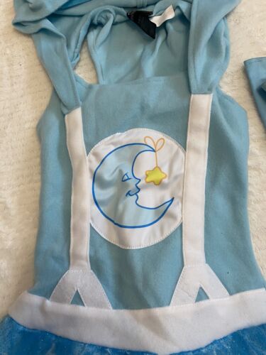 Care Bears Bedtime Bear 2 Pc Halloween Costume Cosplay Junior Medium - Picture 3 of 7