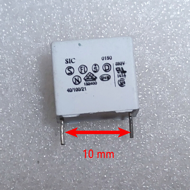 330nk 275V 436D MKP X2 SIC 10mm Capacitor / intergrated 330nk 275V 436D MKP X2 SIC 10mm Capacitor / intergrated