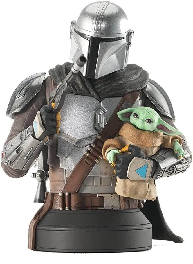 その他 The MANDALORIAN Bust Up Statue Happy Lottery Star Wars Mandalorian Bust Up Statue A Prize