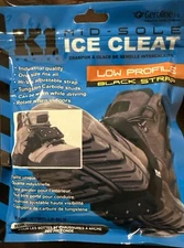 Geroline K1 Mid-Sole Low Profile Ice Cleats Simple To Use Rotate When Inside NEW