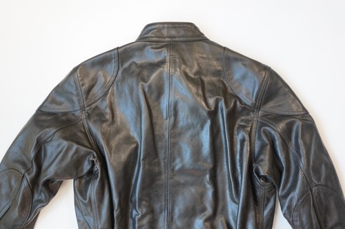 MINT | $1795 BELSTAFF 54 44 XXL BLOUSON UTILITY PANTHER BLACK LEATHER JACKET - Picture 17 of 24
