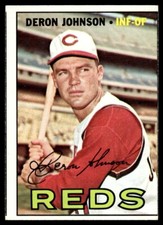 1967 Topps Deron Johnson Cincinnati Reds #135