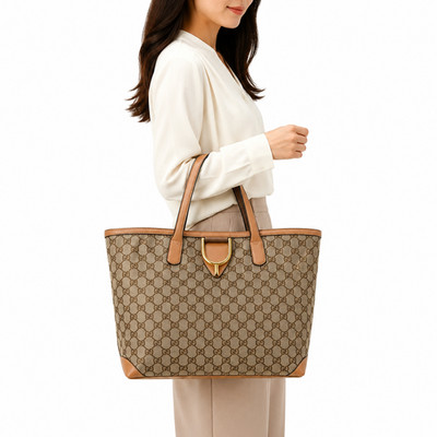 Gucci Tote bag GG Canvas Authentic