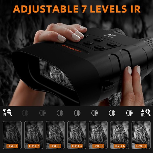 GTMEDIA N2 Night Vision Goggles Binoculars Infrared Outdoor Hunting Camera PVR - Picture 13 of 14