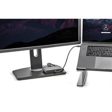 Image of StarTech Dual-Monitor Thunderbolt Mini Dock 4K 60Hz DisplayPort Driverless Hu...