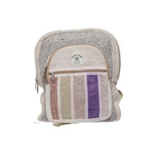 Pure hemp, Rucksack, Unisex (Erwachsene), Hanf, Beige/Mehrfarbig, 30, 5 #VsR