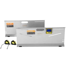 Wheel Alignment Tool, 2-Pack Toe Plates, Camber/Caster/Toe Gauge 0.1?° Accur