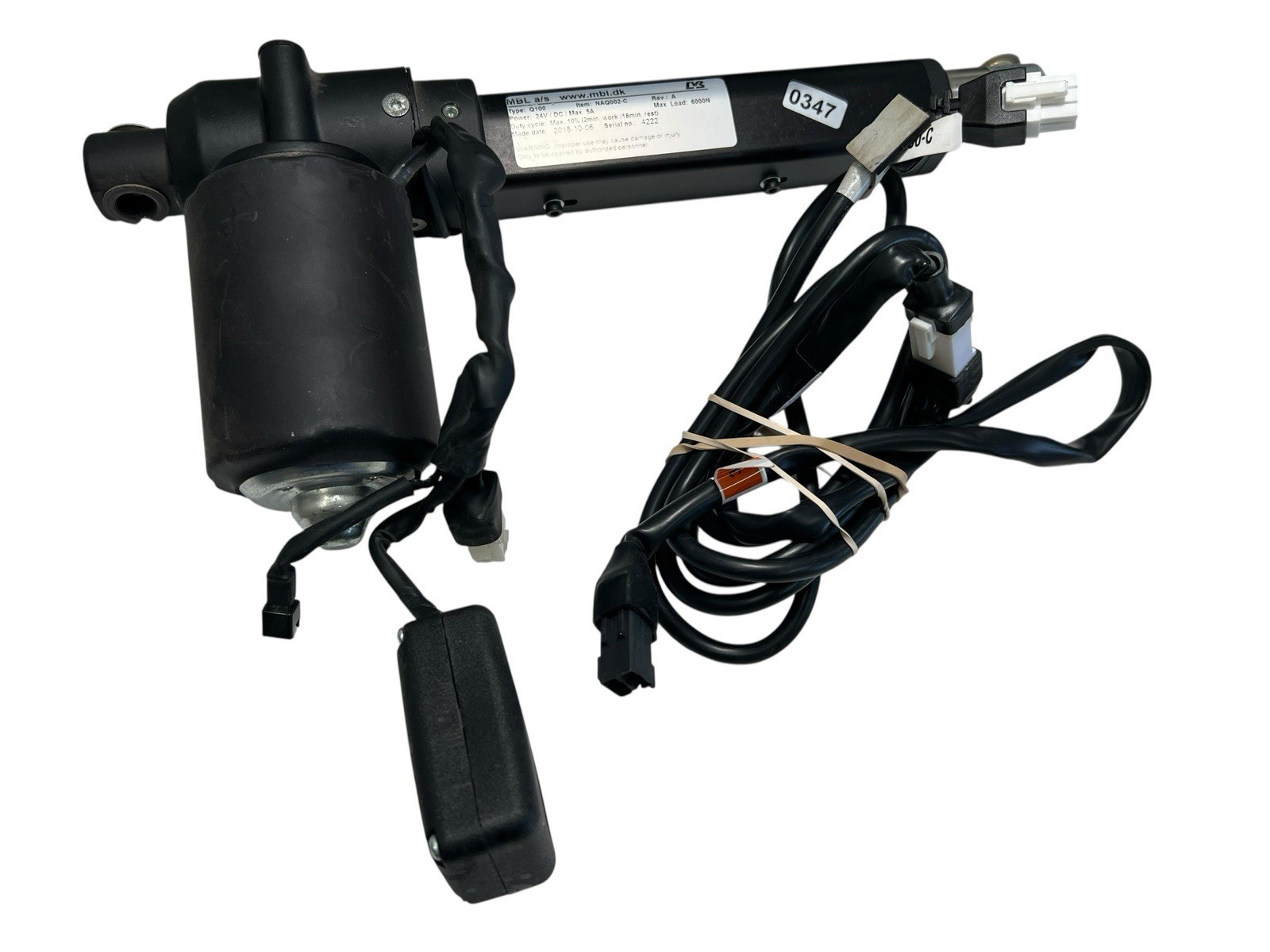 Sunrise Medical Quickie Q700M Seat ACTUATOR NAQ002-C Power Wheelchair