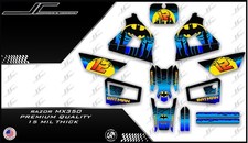 RAZOR MX350 GRAPHICS KIT DECALS THICK AND HIGH GLOSS