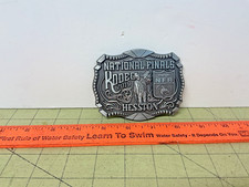HESSTON 2019 National Finals Rodeo NFR Wrangler adult belt buckle
