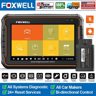 FOXWELL GT60 Automotive All System OBD2 Scanner Bidirectional BT Diagnostic Tool