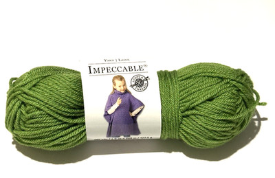 Loops Threads Impeccable Yarn 01783 Guacamole Green DL 202206643742 Partial 2 oz