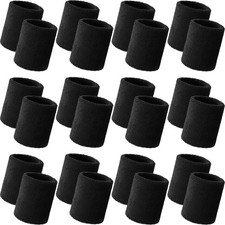 Sports Wrist Bands Athletic Tennis Wristbands Stretchy Absorbent Cotton Terry