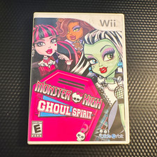 Monster High: Ghoul Spirit (Nintendo Wii) Full Working 
