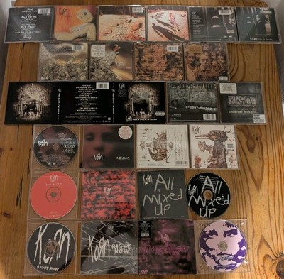 Korn     12 CD / 2 DVD Collection Including RARE PROMOS