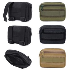 Military Tactical Molle Waist Belt Pouch Fanny Pack Small Tools Utility EDC Bag