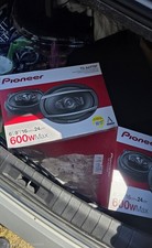 Pioneer TS-A6970F 5 -Way 600W 6x9 in. Coaxial Car Speakers - 4 Speakers Black