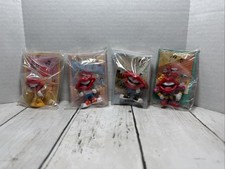 1989 TANG Lips Trio General Foods Applause Hardees Toys With Cards