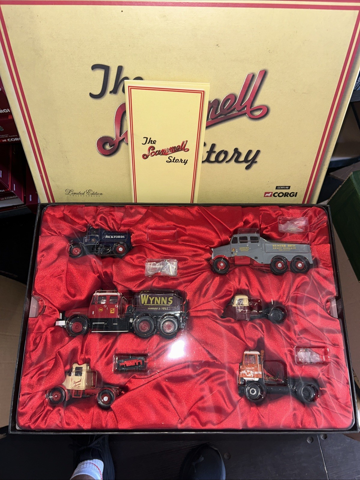 Corgi CC99140 - ""The Scammell Story""  Six Piece Set 1:50 Scale, Limited Edition.