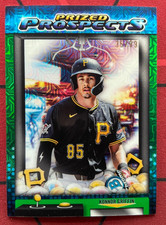 2025 Bowman Draft Chrome Konnor Griffin Prized Prospects Green Mega Box # /99