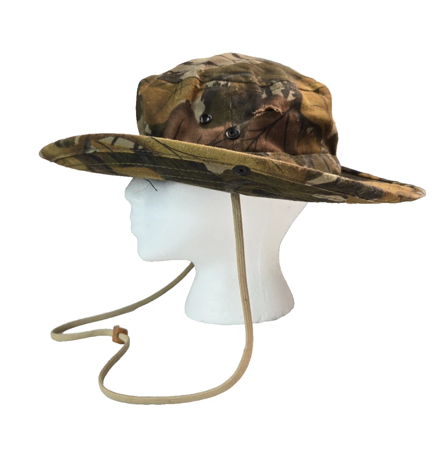 Mossy Oak Vintage Otoño Follaje Caza Boonie Sombrero Gorra Para Hombre Talla XL Foto 4 de 4