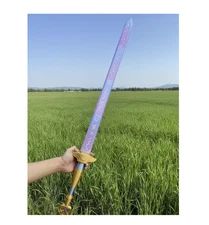 K-pop Rumi De-mon Hun-ter Sword Cosplay Prop Halloween Costume Accessory