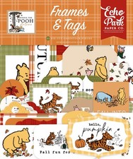 Echo Park Ephemera-Frames & Tags, Winnie The ...