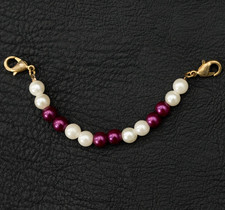 Kragenkette Blusenkette Cardigan-Kette Tuchkette Schalkette