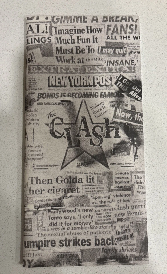 THE CLASH on Broadway (1991) BOX SET Complete w/Book - NO CDs! - Image 4 of 4