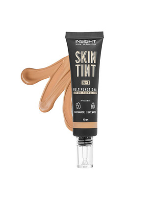 INSIGHT Skin Tint 5-in-1 Serum Foundation(30g)SPF 20 PA++++,Shade: Hazelnut Shot