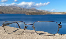 Vintage Calvin Klein Titanium Eyeglass Frames- 7501 Made in Japan