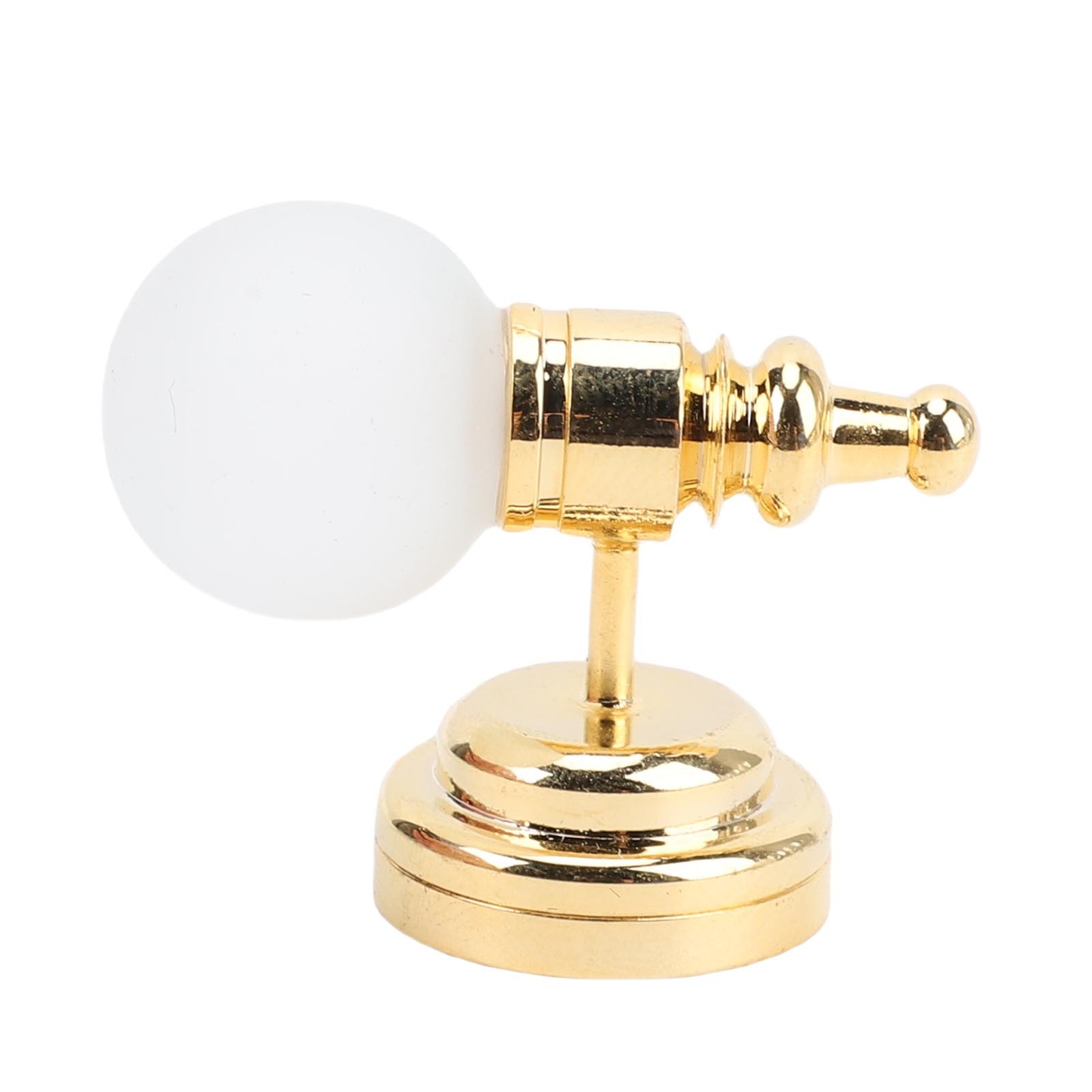 1:12 Scale Dollhouse Miniature Wall Lamp Mini LED Wall Light With Frosted Rou ..