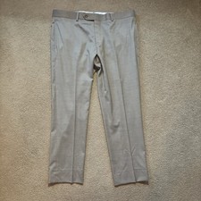 Brooks Brothers 1818 Slim Pants Men  s 35x30 27 REDA 1865 Italian Wool Beige