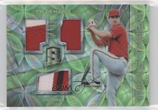 2018 Panini Chronicles Neon Green Prizm 23/25 Tyler Mahle #TTM-TM qf6