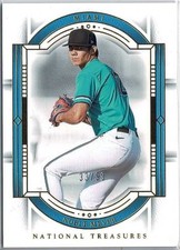 2024 Panini National Treasures Noble Meyer (Marlins) /99 Card No. 88