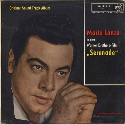 Mario Lanza - Mario Lanza In ''Serenade'' (VINYL)