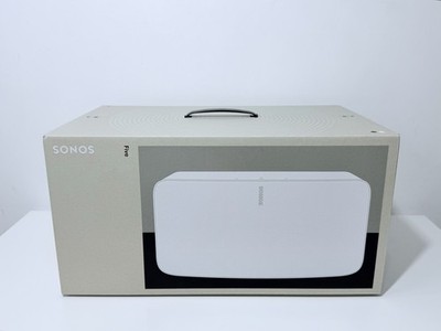 Sonos Five Smart Speaker Airplay 2 WiFi - Nagelneu Versiegelt - Weiß