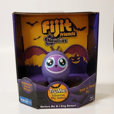 FIJIT Friends Newbies TRICK OR TREAT Tia Halloween Purple Cat Bat 2012  NOS